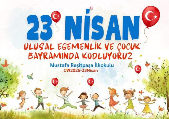 23 Nisan Ulusal Egemenlik ve Çocuk Bayramında Kodluyoruz